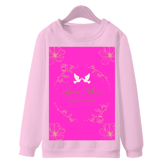 Slim fit round neck sweatshirt-healthy fabric