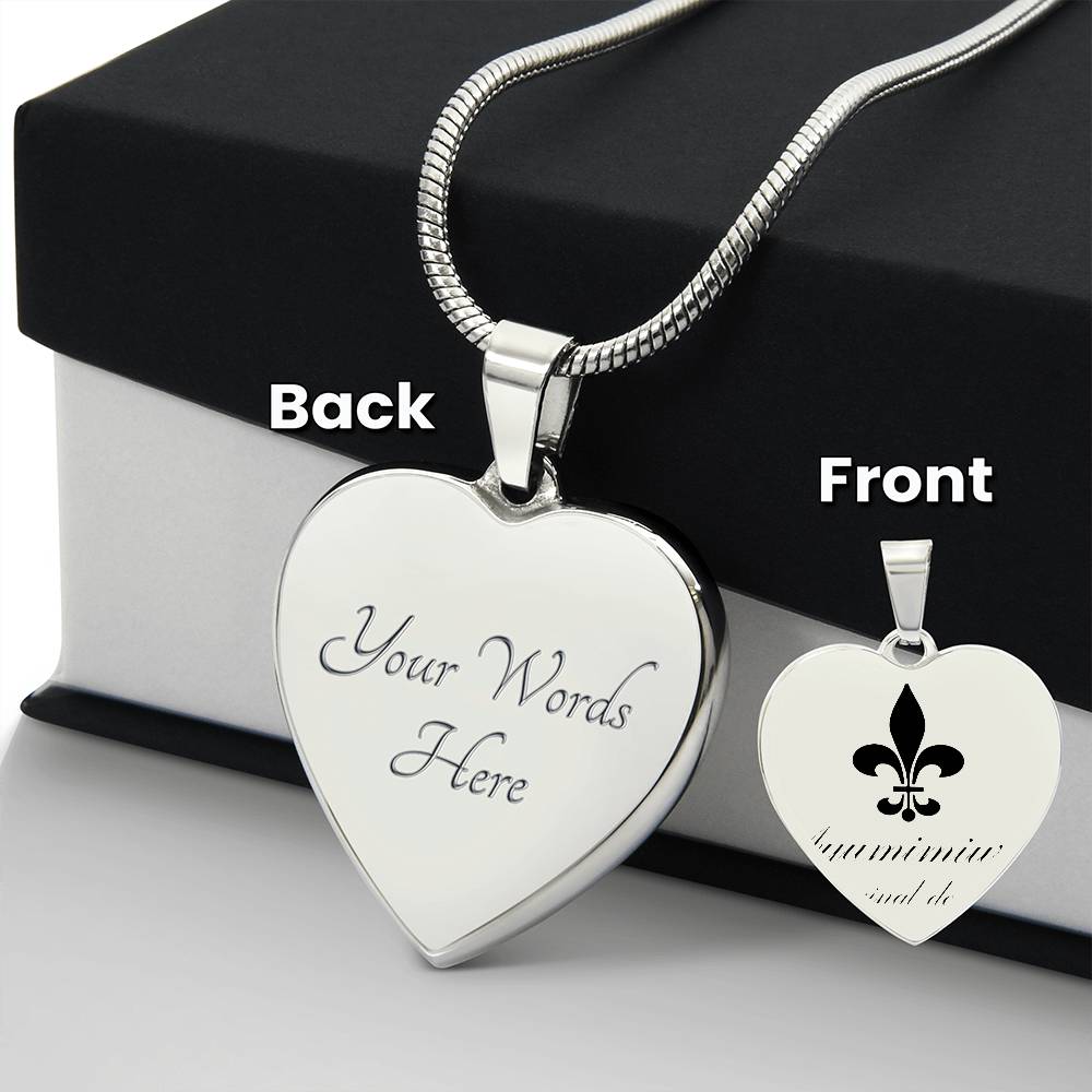 Engraved Heart Necklace (SHOPIFY)