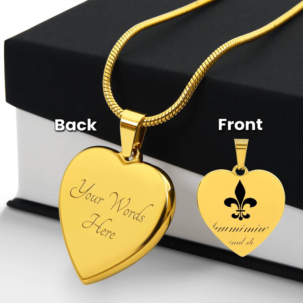 Engraved Heart Necklace (SHOPIFY)