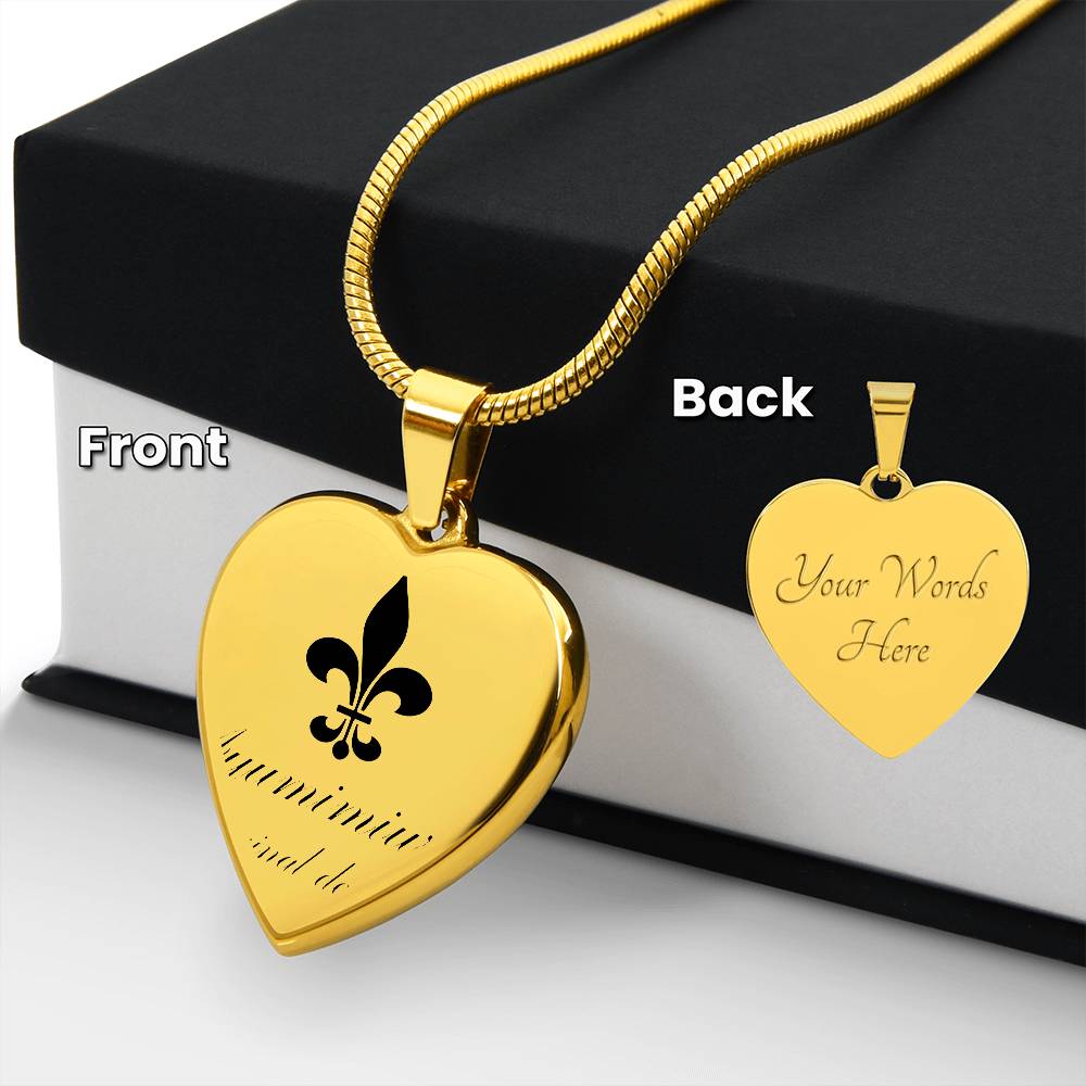 Engraved Heart Necklace (SHOPIFY)