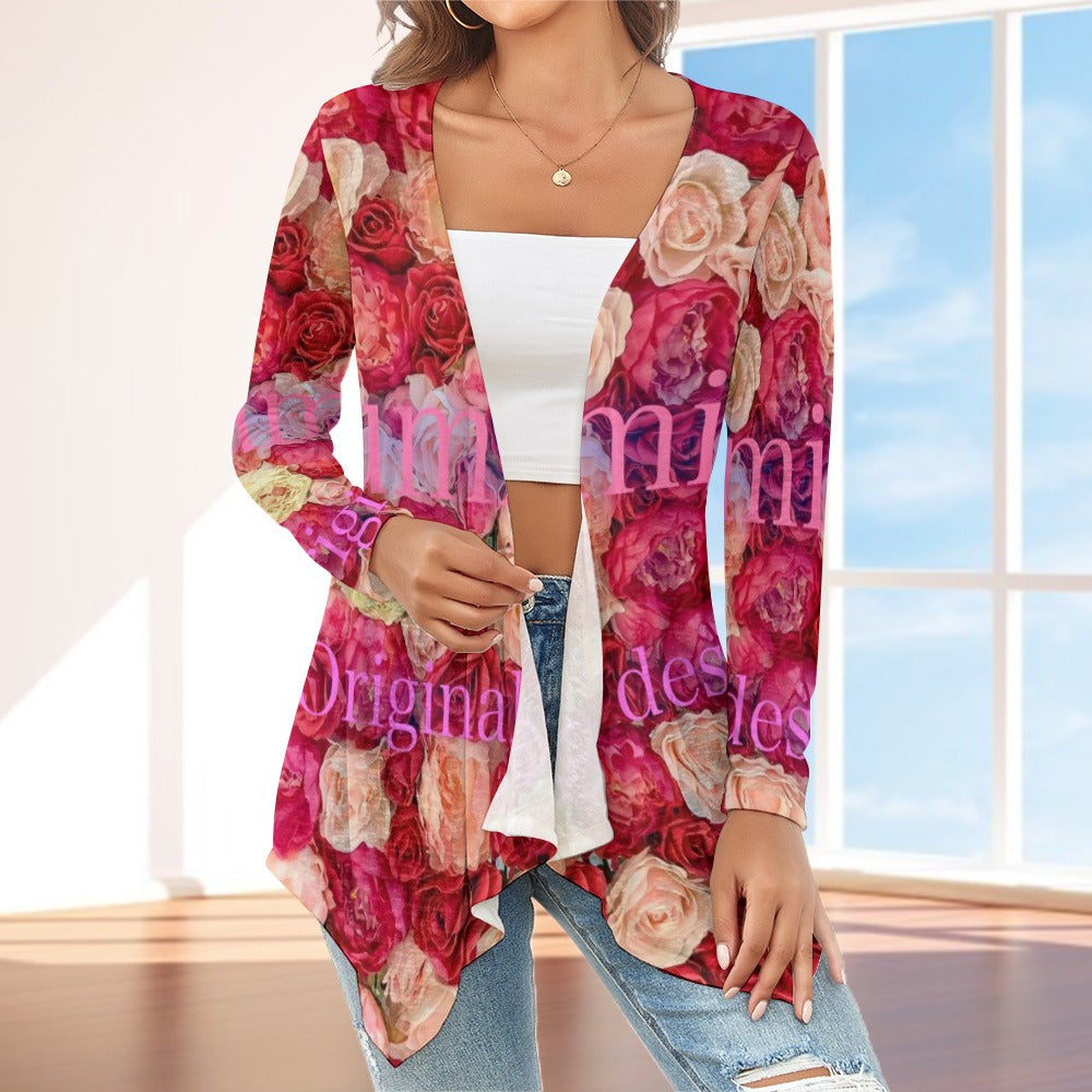 Women's knitted cardigan