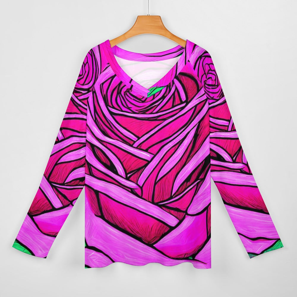 Women's Long sleeve loose tee