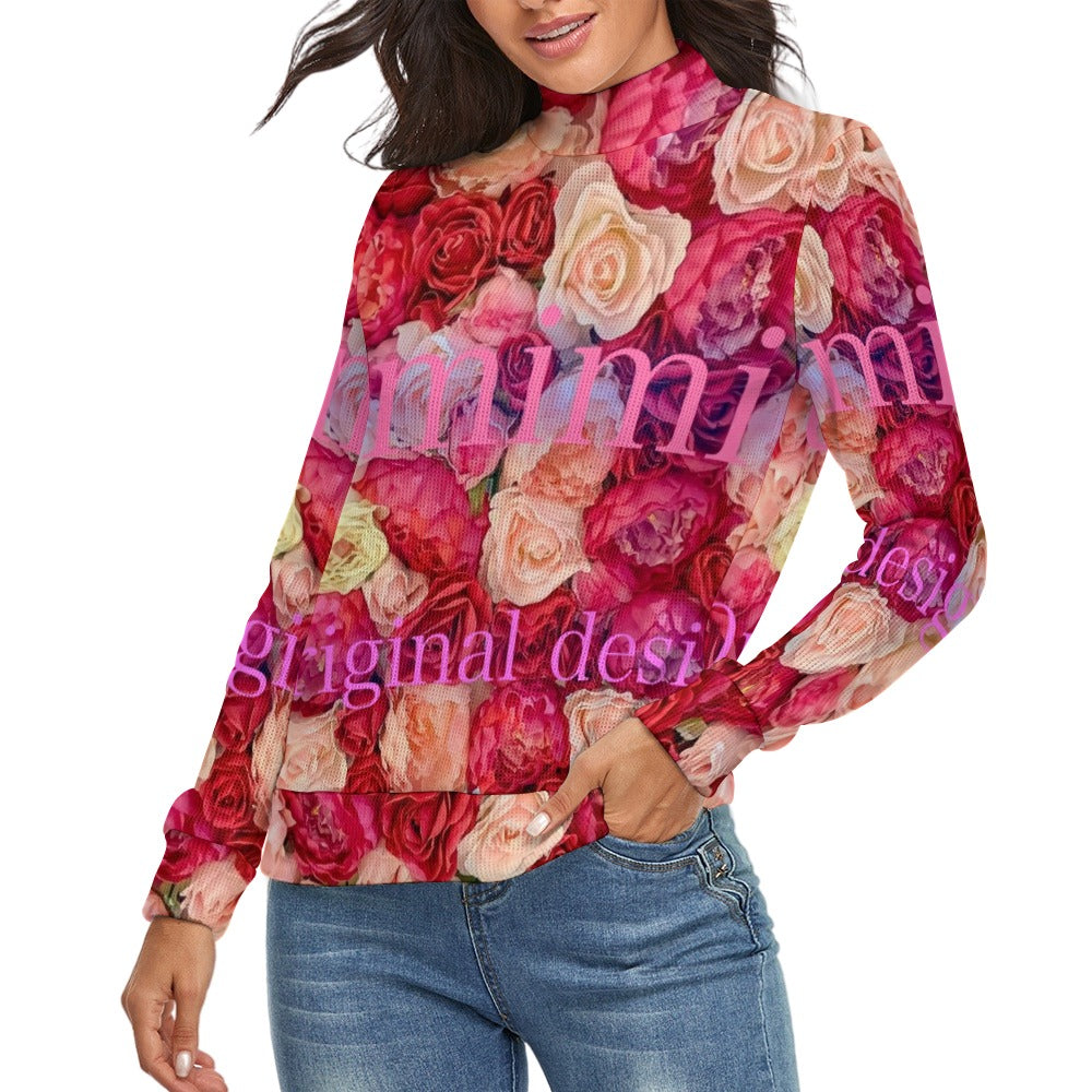 Autumn Long Sleeve Women's Turtleneck Sweater