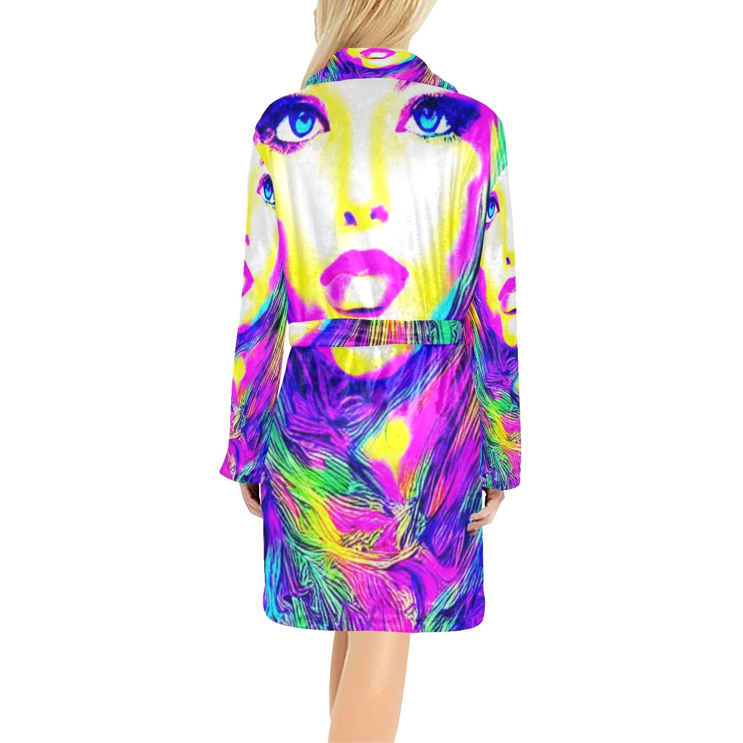 Women's All Over Print Night Robe