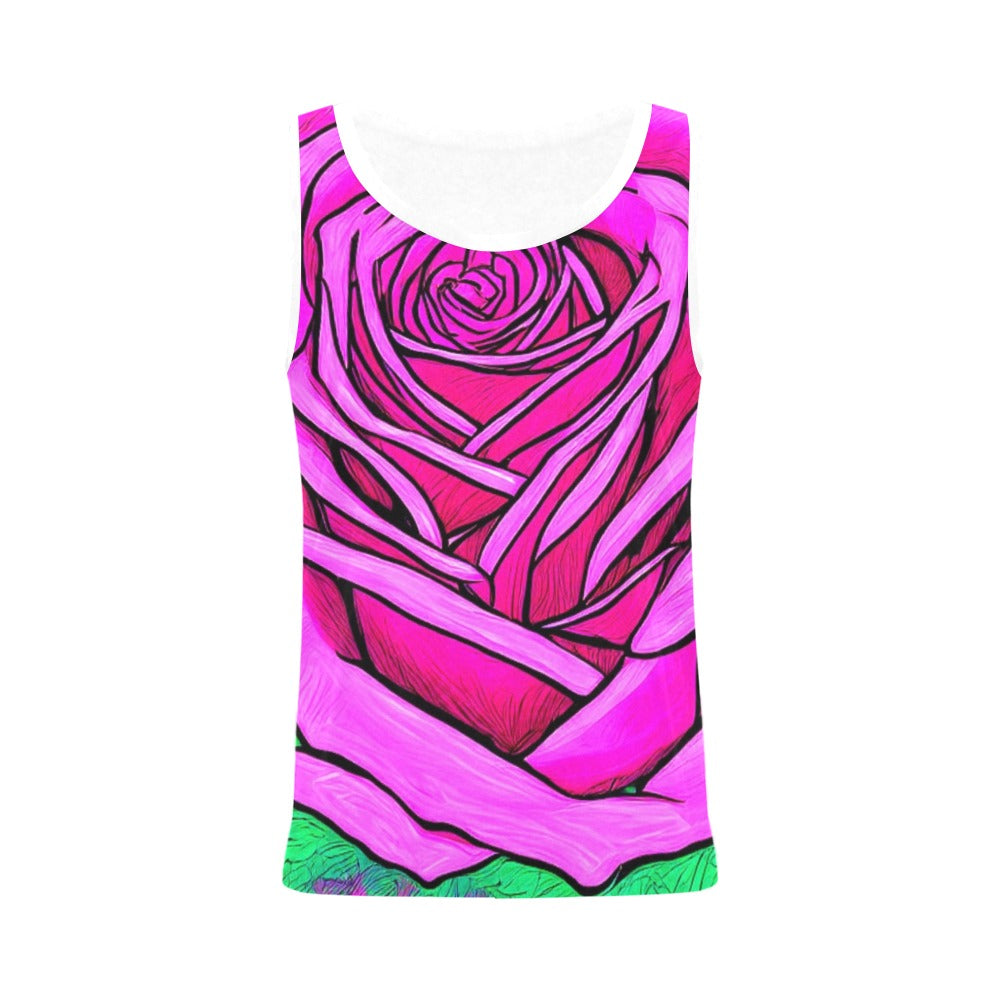 Women's All Over Print Tank Top (Model T43)