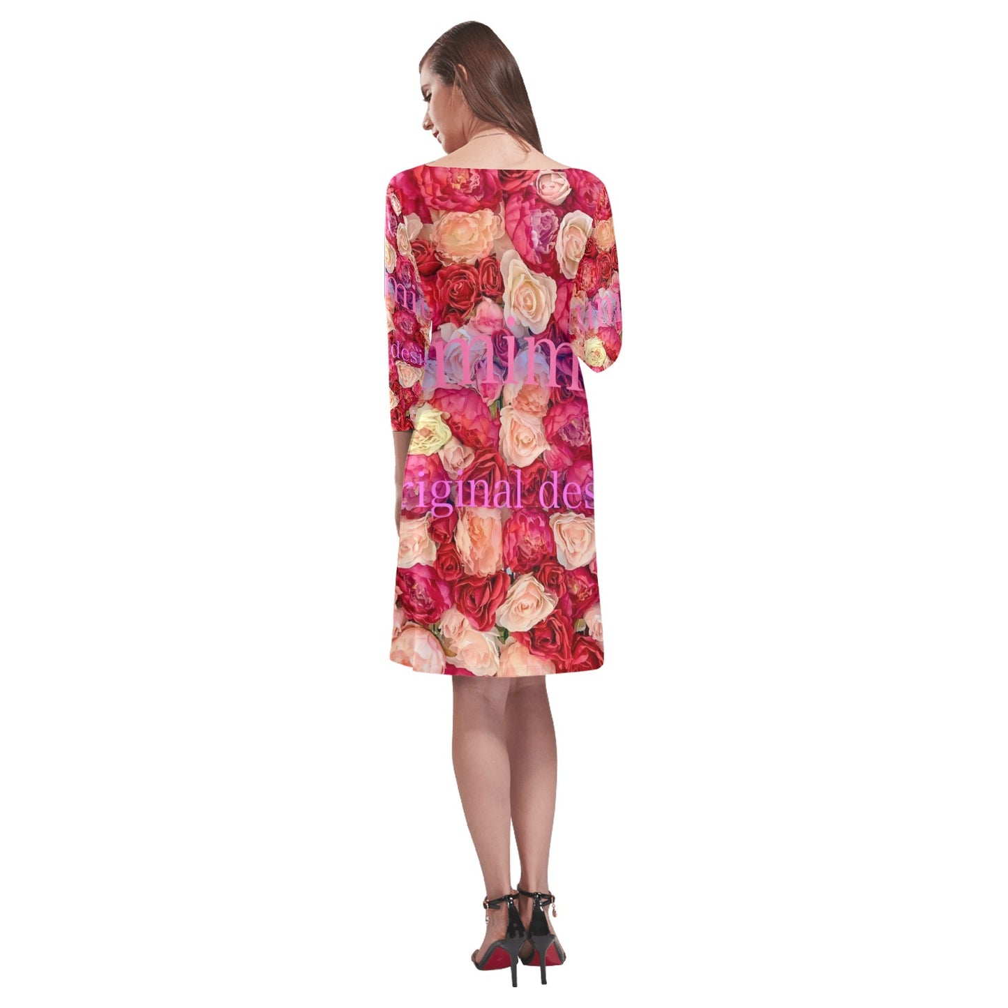 Loose Round Neck Dress (Model D22)